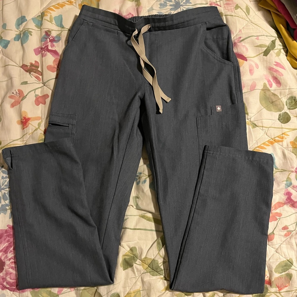 Figs Heather denim Yola pants